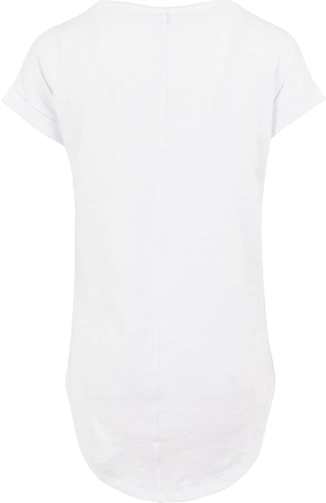 Build Your Brand Ladies` Long Slub Tee