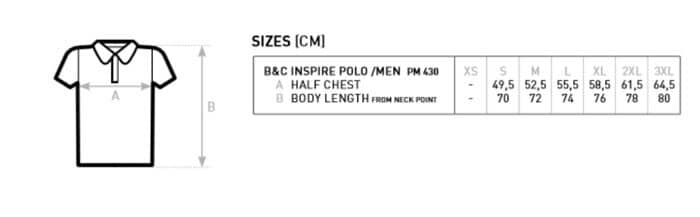 B&C Inspire Polo / Men
