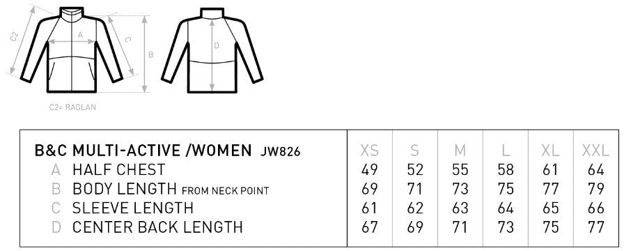 B&C Jacket Multi-Active /Women