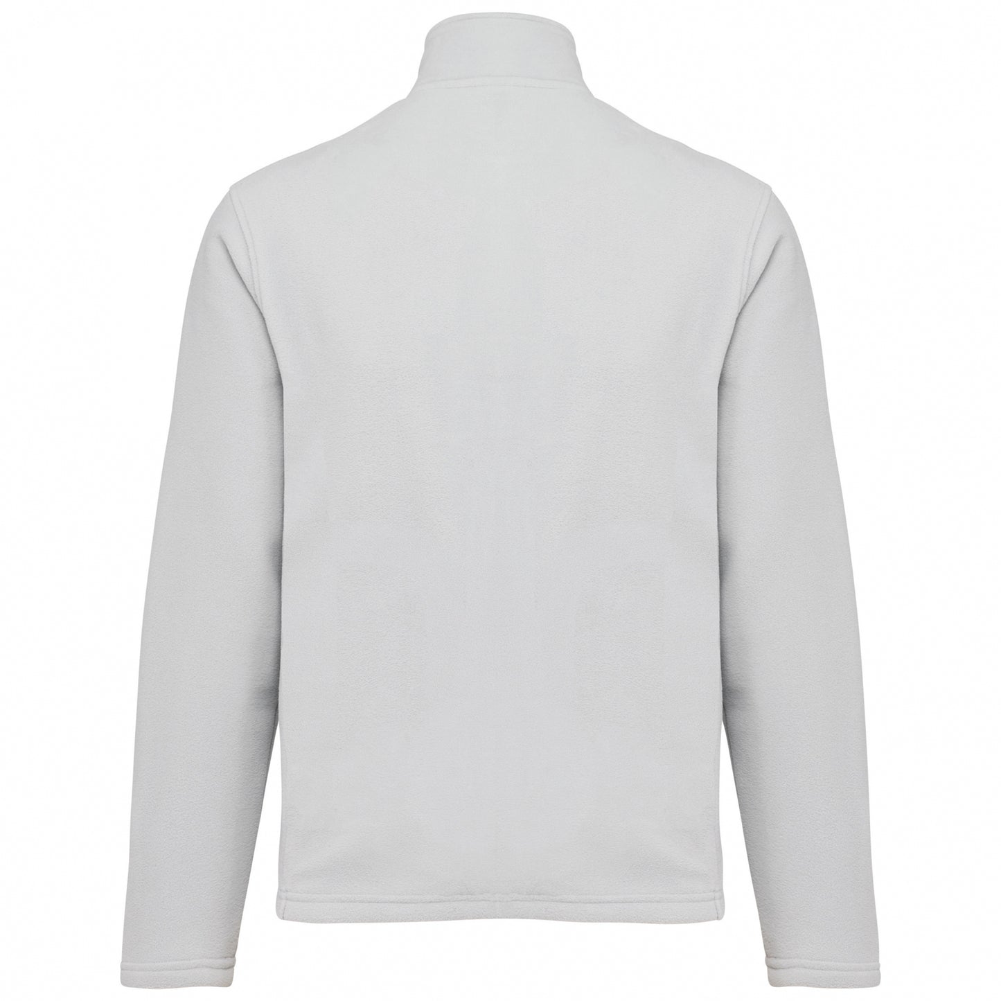 Fleecejacke Schneegrau