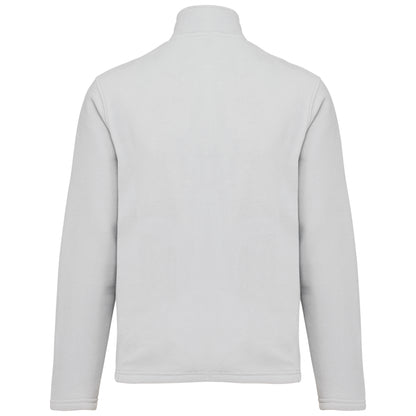 Fleecejacke Schneegrau