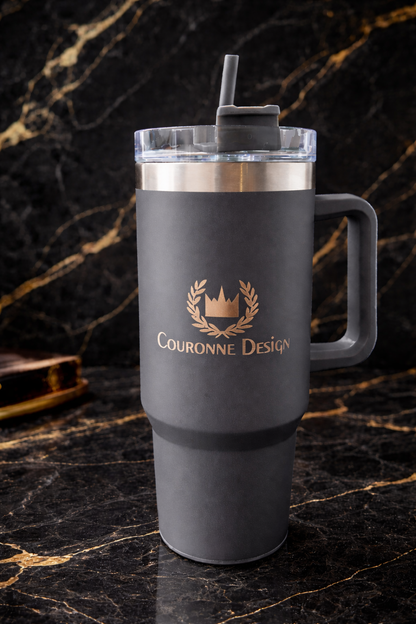 Couronne Design Tumbler To Go