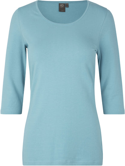 ID Identity Stretch T-Shirt mit ¾ Ärmel für Damen