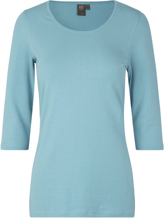 ID Identity Stretch T-Shirt mit ¾ Ärmel für Damen