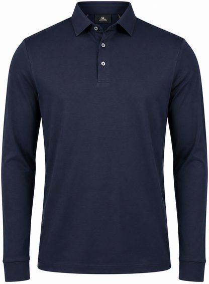 Tee Jays Pima Cotton Long Sleeve Polo