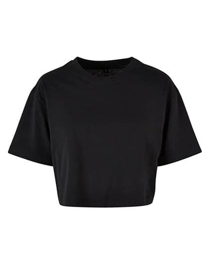 Build Your Brand Ladies Short Oversized Tee
