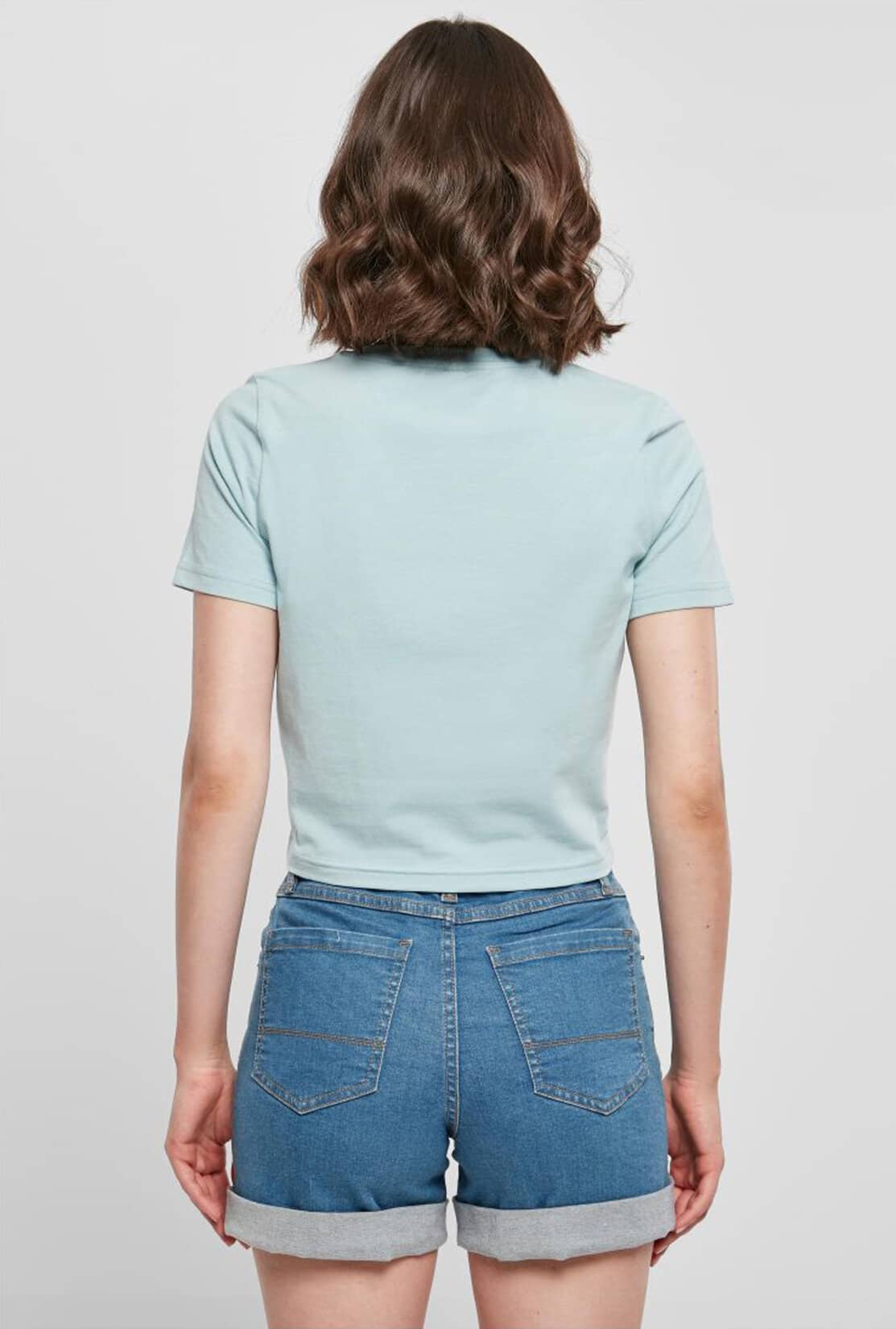 Build Your Brand Ladies` Cropped Tee