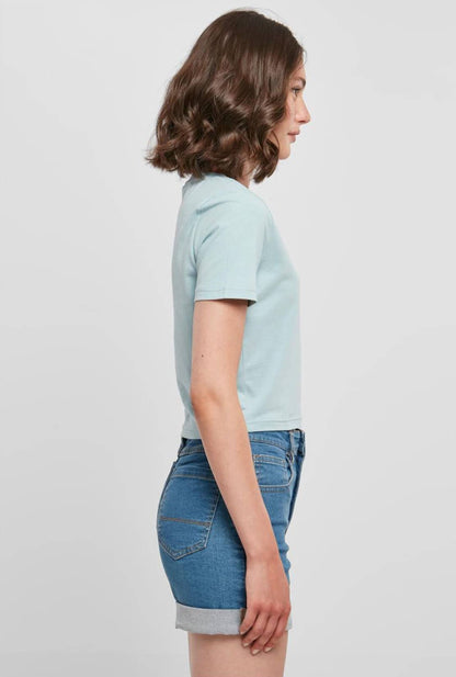 Build Your Brand Ladies` Cropped Tee