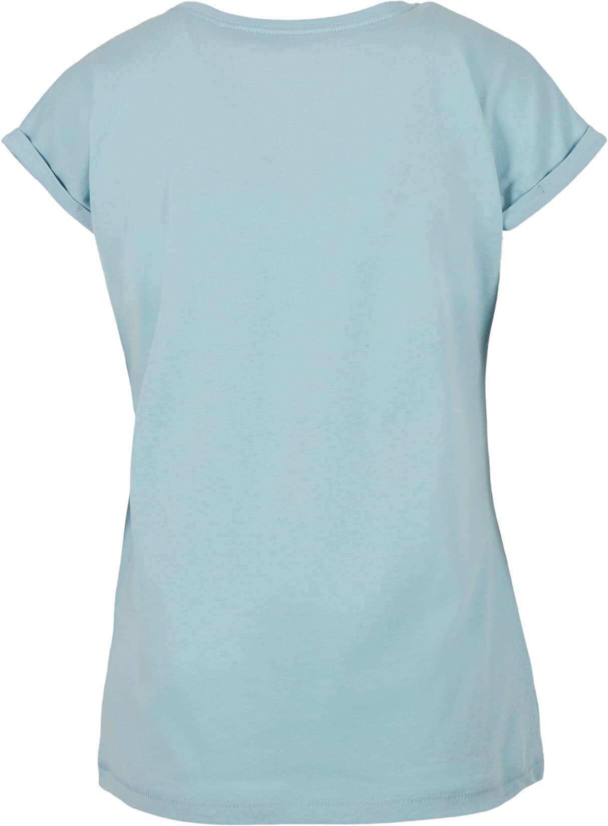 Build Your Brand Ladies` Extended Shoulder Tee
