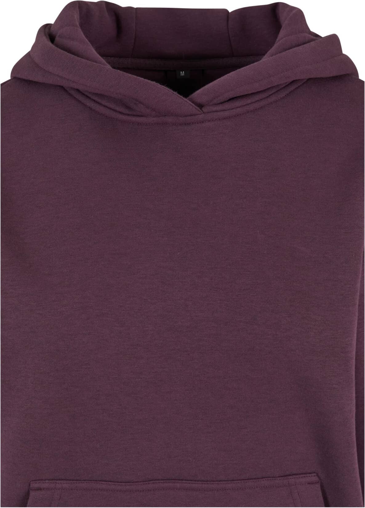 Build Your Brand Ladies Fluffy Hoody