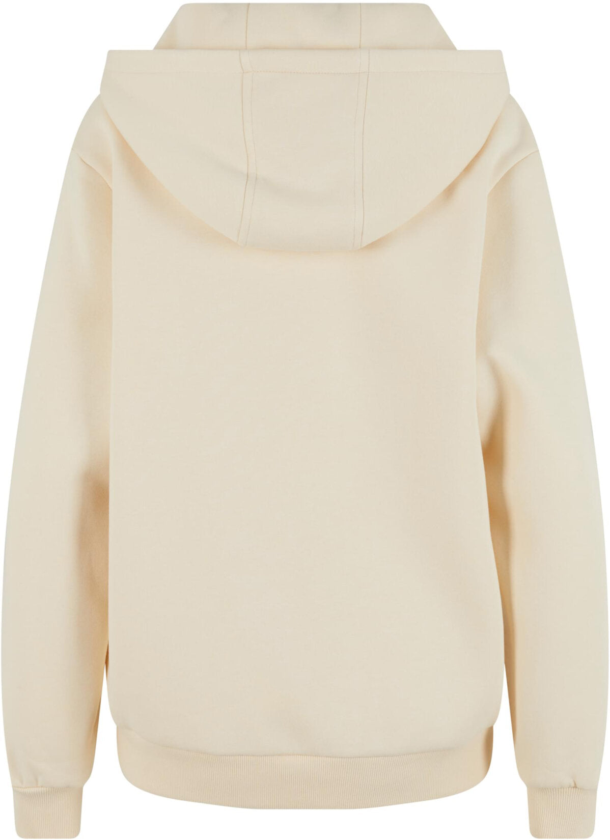 Build Your Brand Ladies Fluffy Zip Hoody