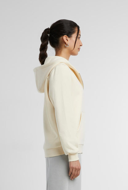 Build Your Brand Ladies Fluffy Zip Hoody