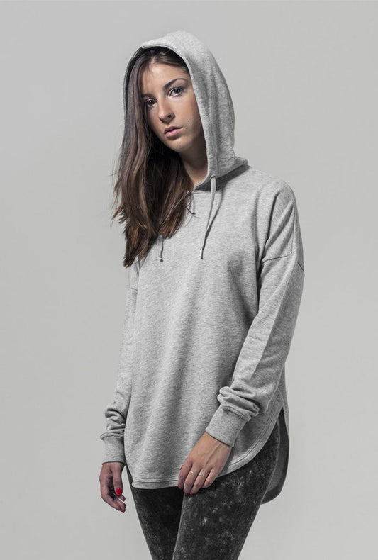 Build Your Brand Ladies` Oversized Hoody