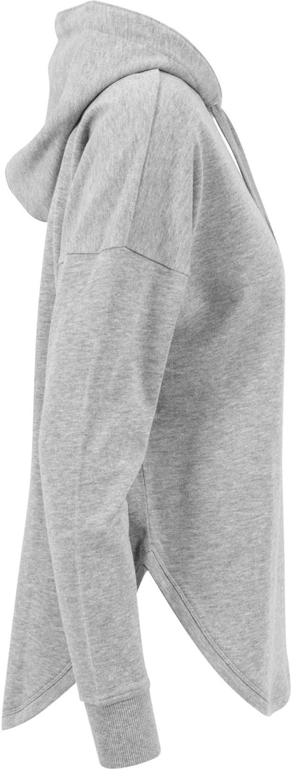 Build Your Brand Ladies` Oversized Hoody