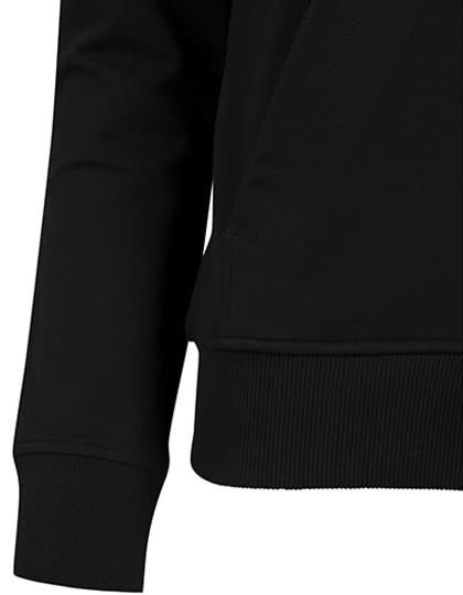 Build Your Brand Ladies` Terry Zip Hoody