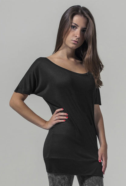 Build Your Brand Ladies` Viscose Tee