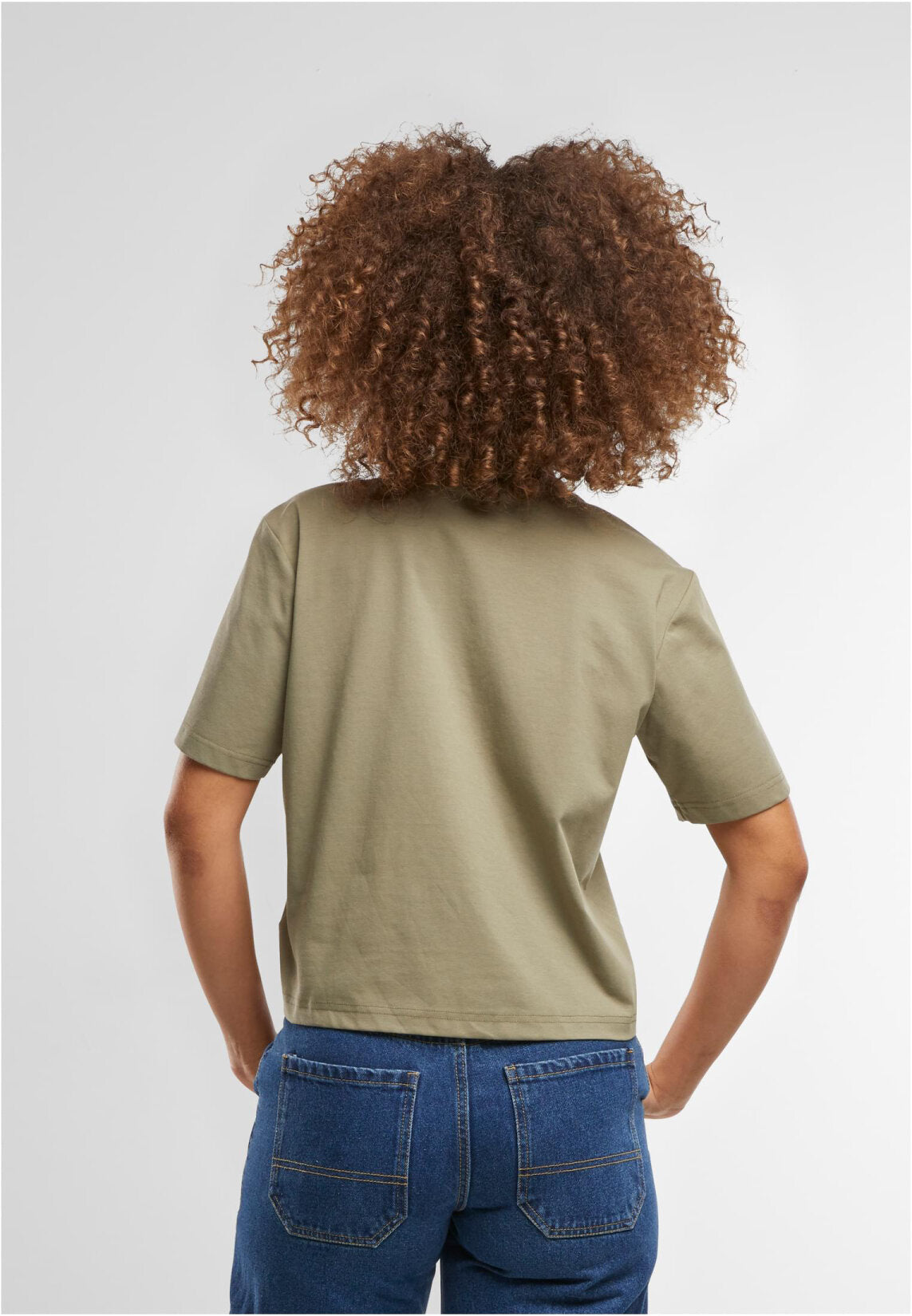 Build Your Brand Sorona® Ladies Regular Boxy Tee