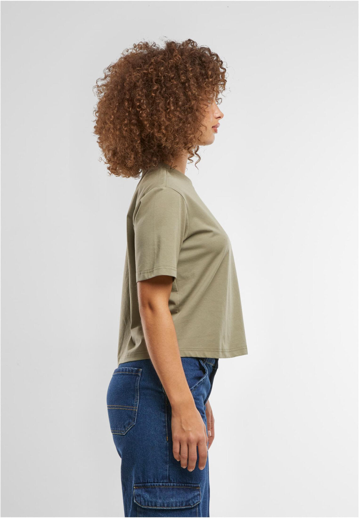 Build Your Brand Sorona® Ladies Regular Boxy Tee
