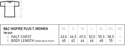 B&C Inspire Plus T / Women