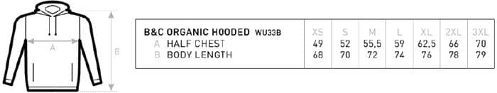 B&C Inspire Hooded Sweat