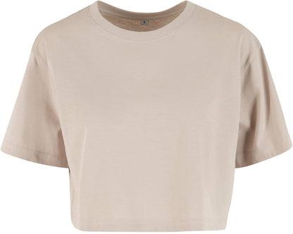 Build Your Brand Ladies Short Oversized Tee