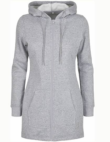 Build Your Brand Ladies Sweat Parka