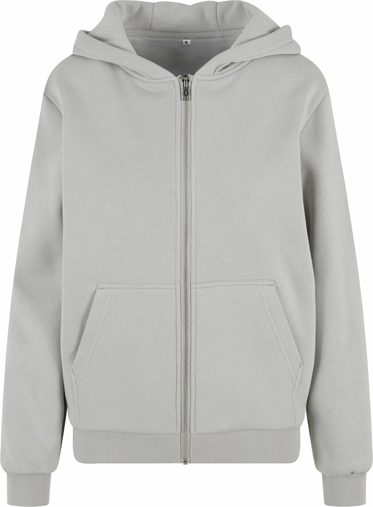 Build Your Brand Ladies Fluffy Zip Hoody