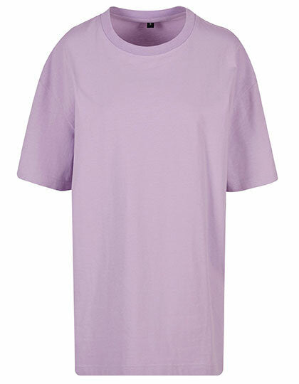 Build Your Brand Ladies Oversized Boyfriend Tee