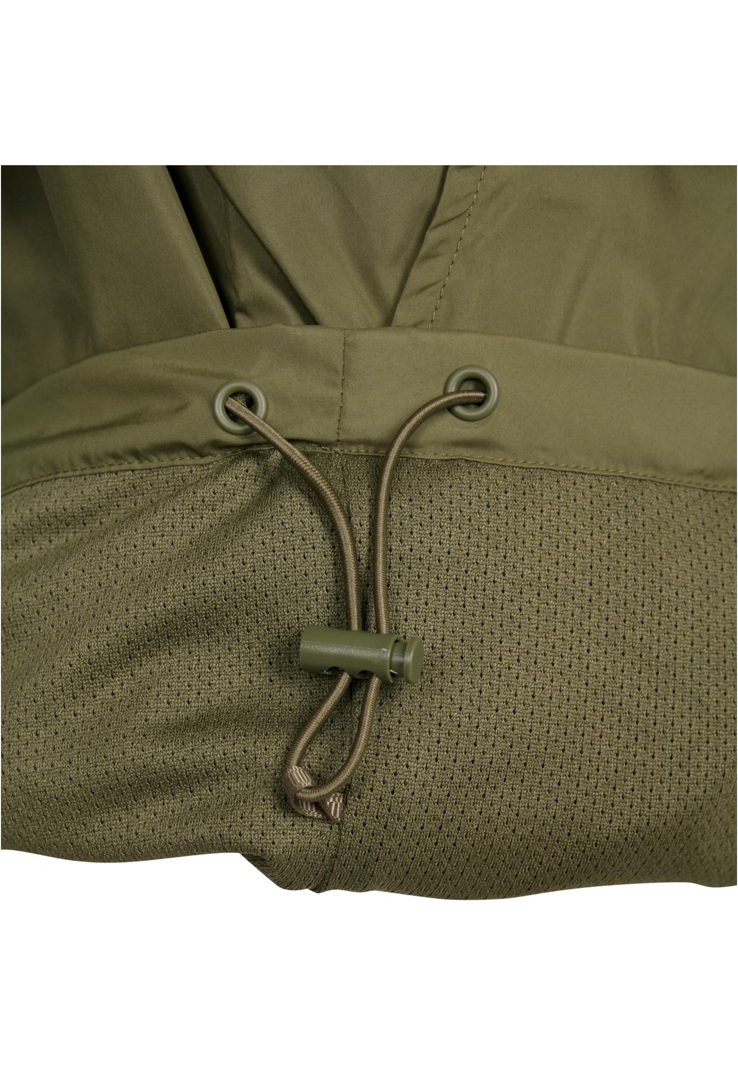 Basic Pull Over Olive Jacket