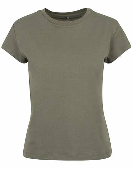 Build Your Brand Ladies` Box Tee