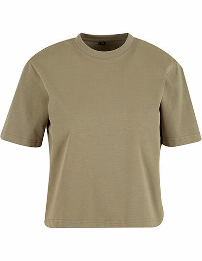 Build Your Brand Sorona® Ladies Regular Boxy Tee