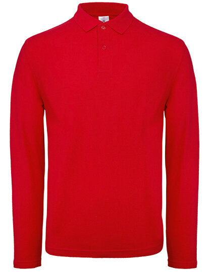 B&C Long Sleeve Polo ID001