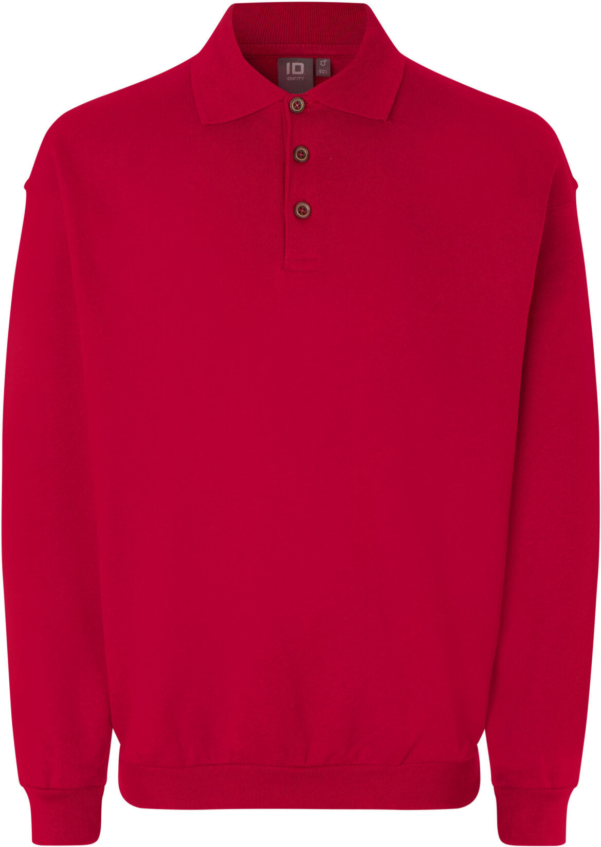 ID Identity Klassisches Polo-Sweatshirt
