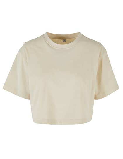 Build Your Brand Ladies Short Oversized Tee
