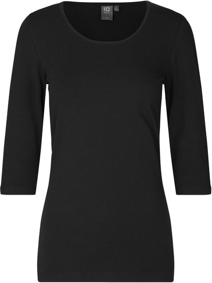 ID Identity Stretch T-Shirt mit ¾ Ärmel für Damen