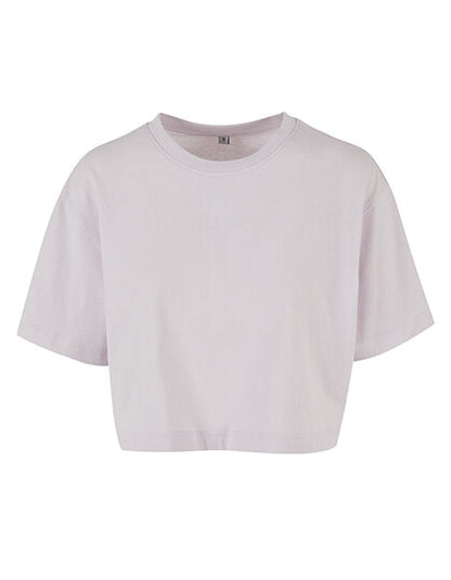 Build Your Brand Ladies Short Oversized Tee