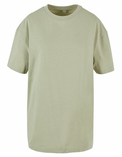 Build Your Brand Ladies Oversized Boyfriend Tee