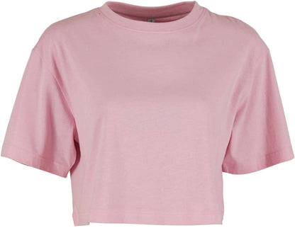 Build Your Brand Ladies Short Oversized Tee