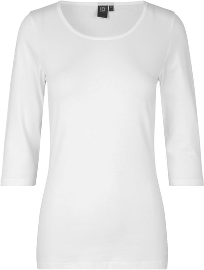 ID Identity Stretch T-Shirt mit ¾ Ärmel für Damen