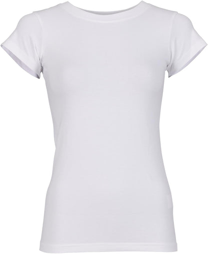 Build Your Brand Ladies Basic Stretch Tee