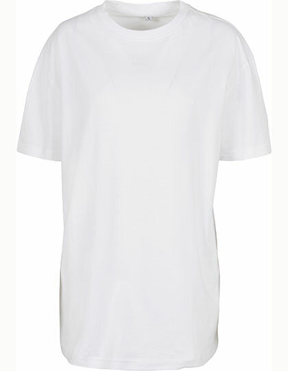 Build Your Brand Ladies Oversized Boyfriend Tee
