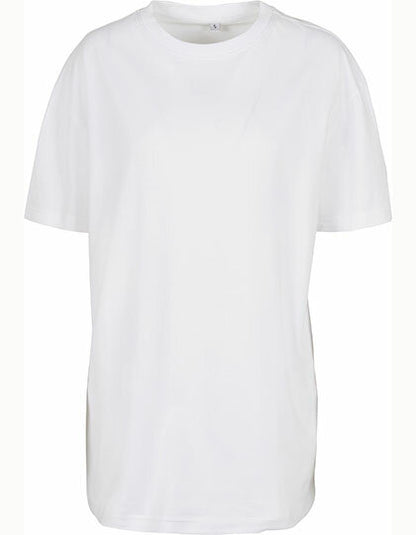 Build Your Brand Ladies Oversized Boyfriend Tee