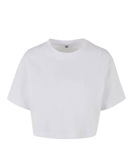 Build Your Brand Ladies Short Oversized Tee