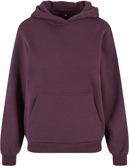 Build Your Brand Ladies Fluffy Hoody