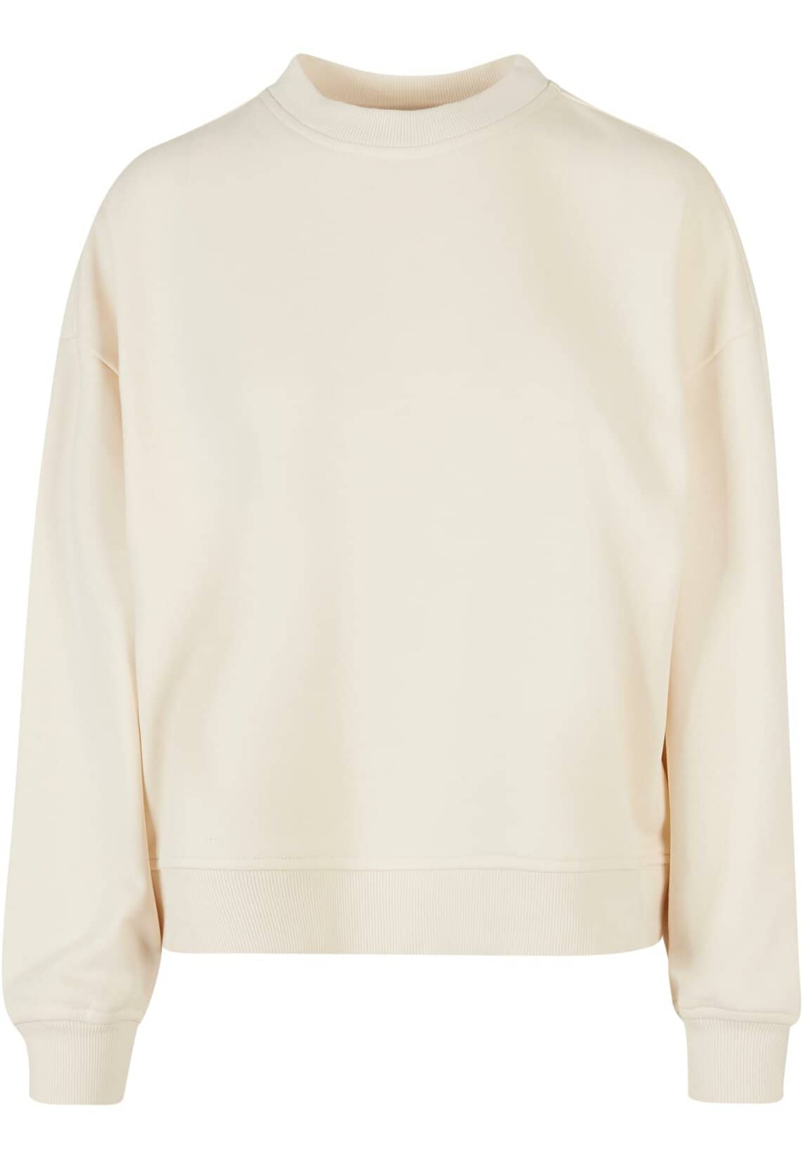 Build Your Brand Ladies Oversized Crewneck Sweatshirt