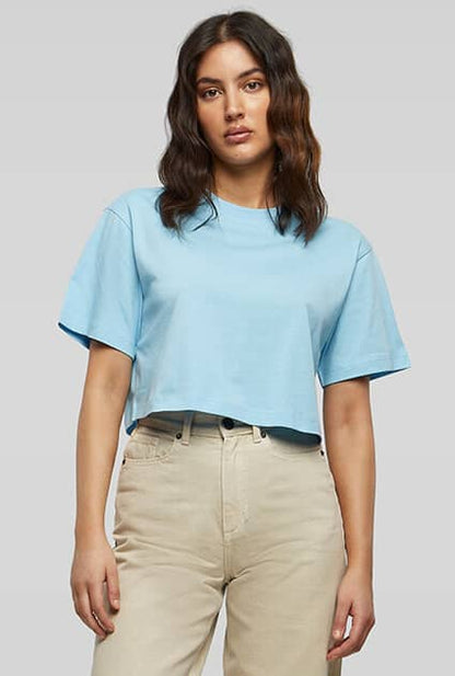 Build Your Brand Ladies Short Oversized Tee