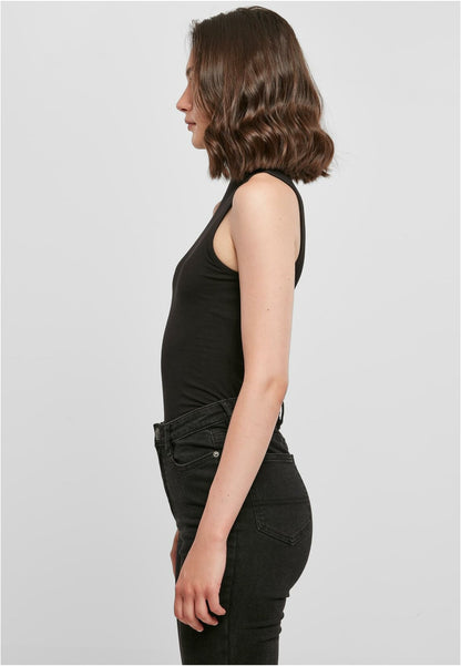 Build Your Brand Ladies Sleeveless Turtleneck Body