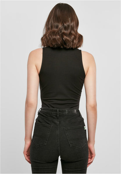 Build Your Brand Ladies Sleeveless Turtleneck Body