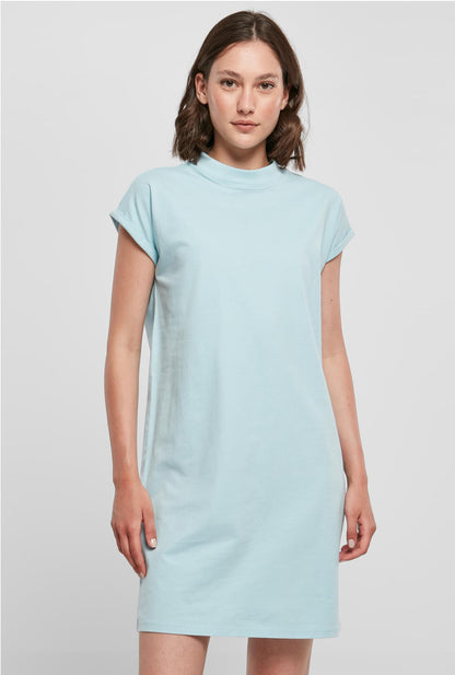 Build Your Brand Ladies Turtle Extended Shoulder Dress