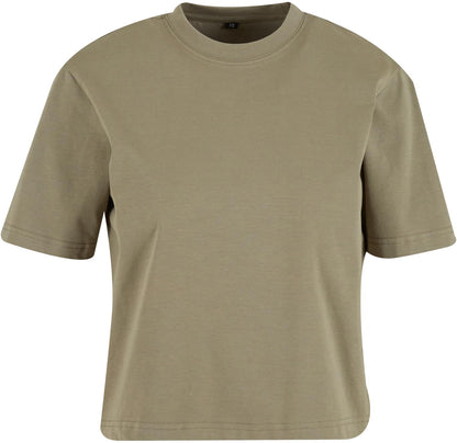 Build Your Brand Sorona® Ladies Regular Boxy Tee